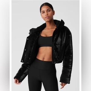 Alo Orion cropped puffer